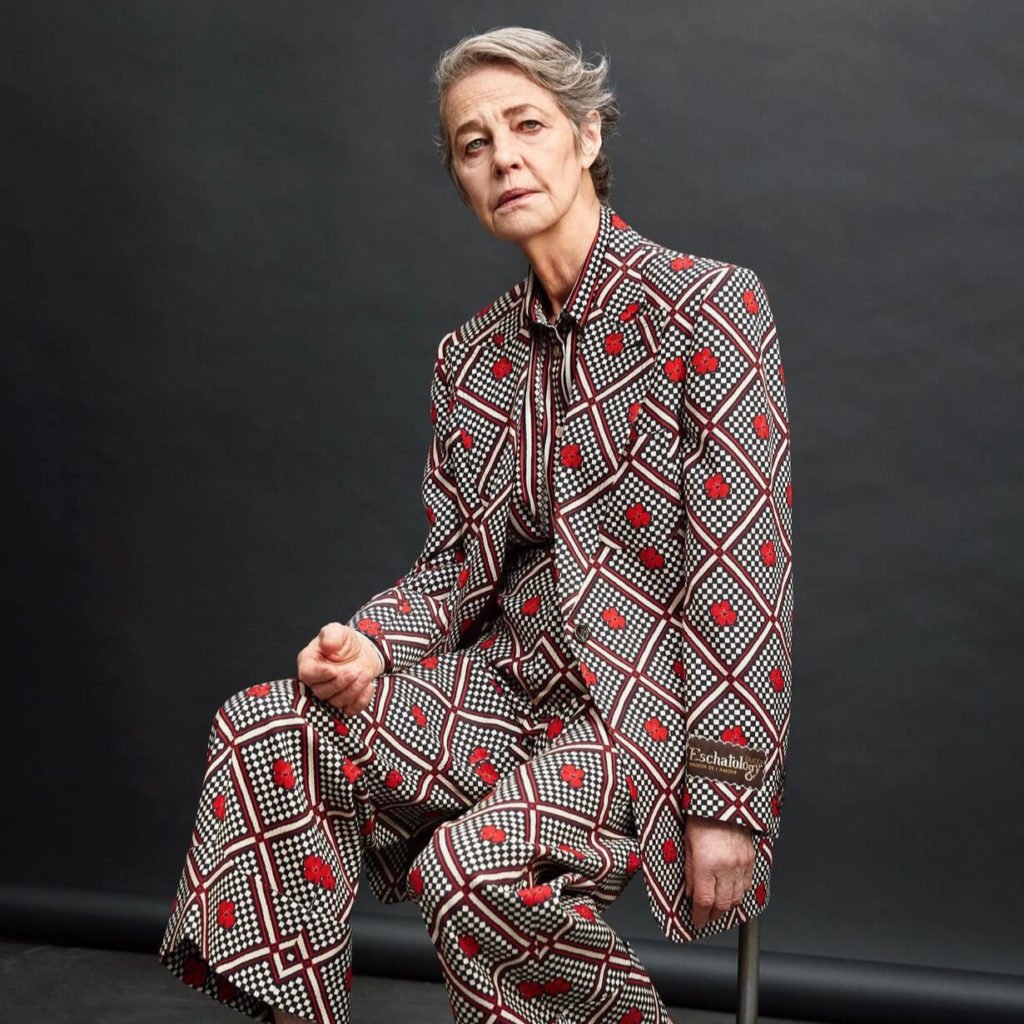 Charlotte Rampling par Delphine Courteille
