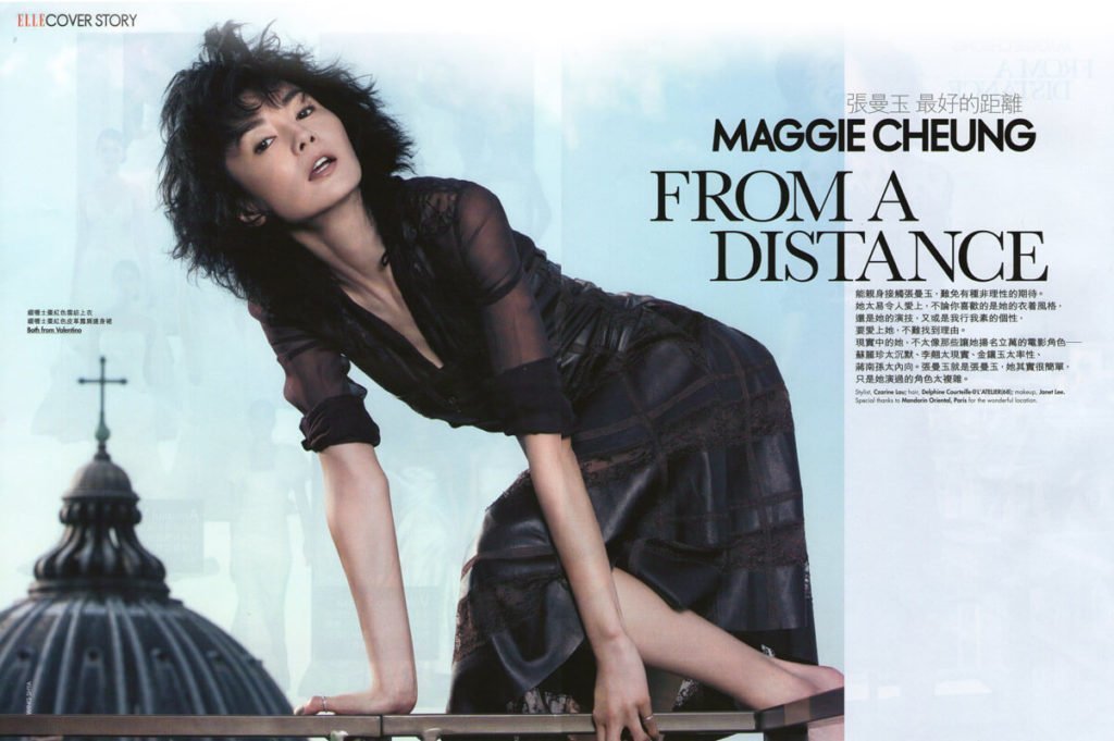 Maggie Cheung par Delphine Courteille