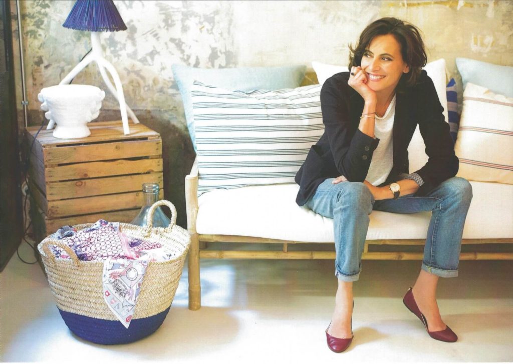 Inès de la Fressange par Delphine Courteille