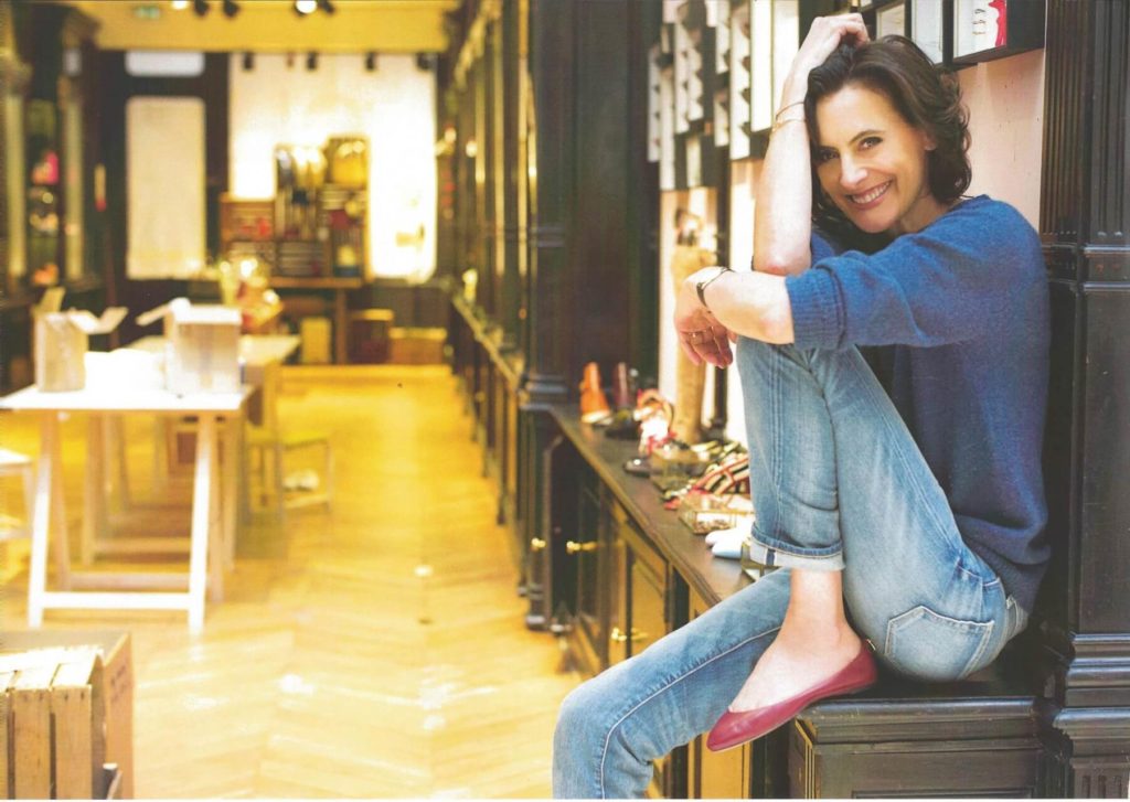 Inès de la Fressange par Delphine Courteille
