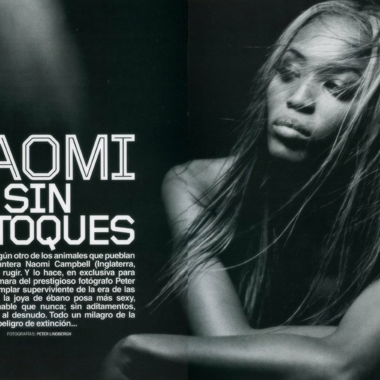 Naomi Campbell by Delphine Courteille